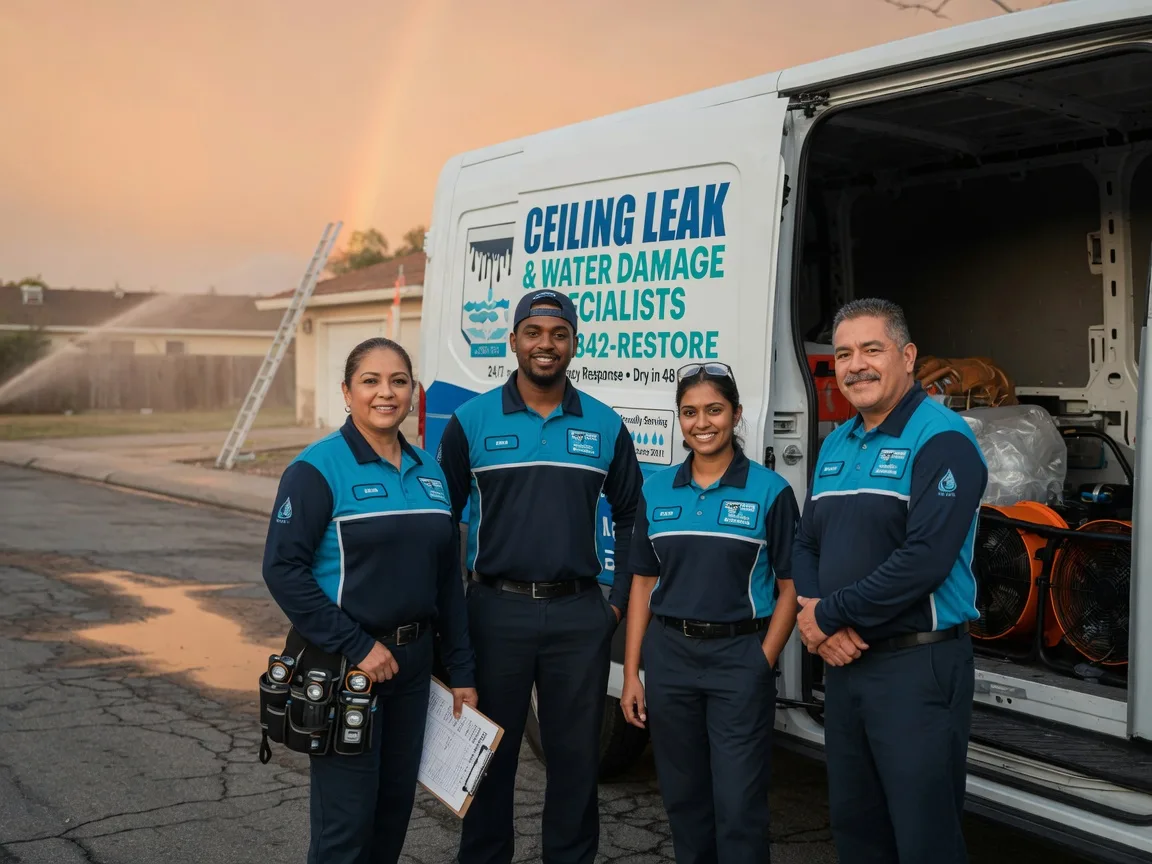 Ceiling Leak Cleanup company in Hunter, OK