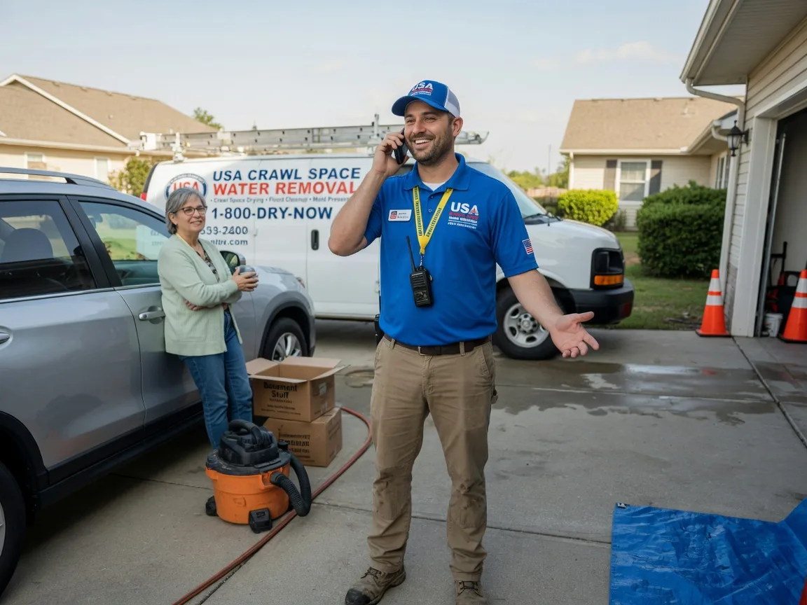 Crawl Space Water Removal Hunter, OK FAQs